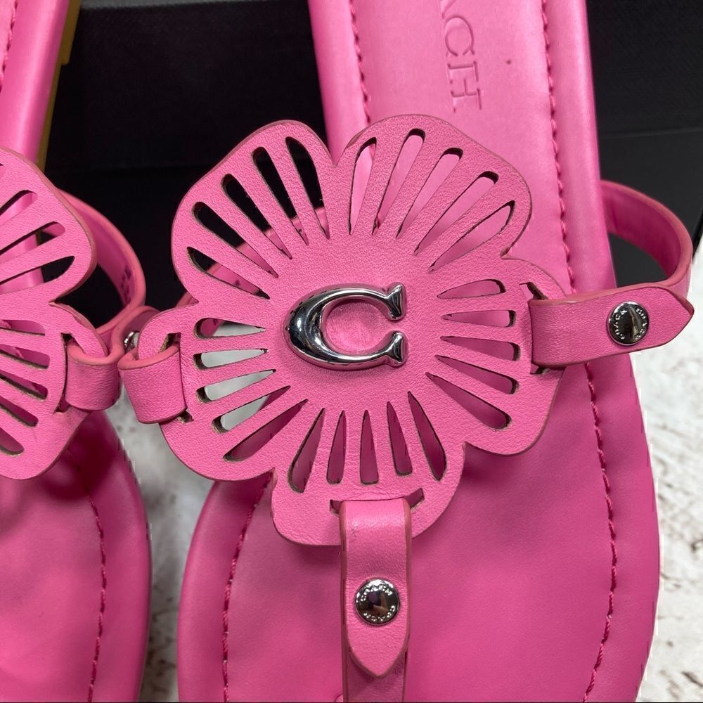 COACH JULIA SANDALS In color Petunia Pink (nib) women’s 10 - Picture 11 of 11
